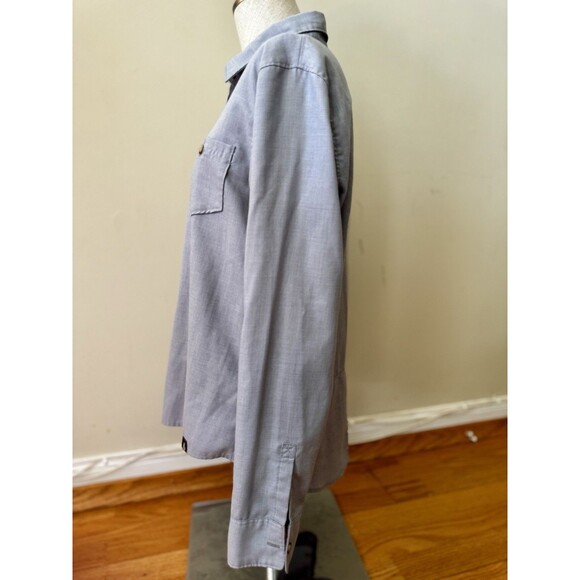 THE NORTH FACE Women’s Gray Performance Woven STEVIE Button-Down Shirt Size M - Picture 3 of 16